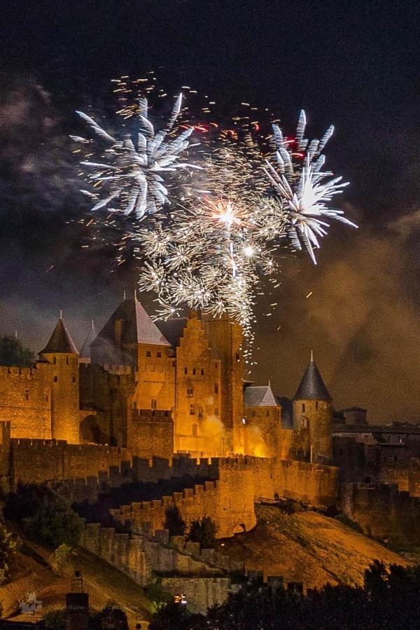 Bel Appartement Avec Cour Au Coeur De La Bastide Carcassonne Exterior photo